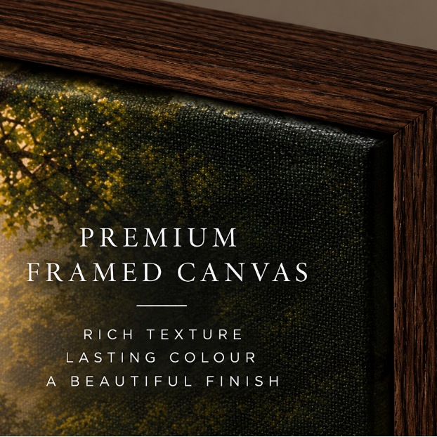 The Road North - Scottish Landscape Framed Canvas
