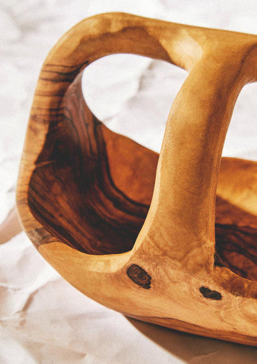 Olive Wood Fruit Bowl | Kora