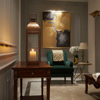 Large Lantern with Copper Finish | Ravi