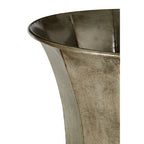 Set of 3 Antique Silver Finish Planters | Reza