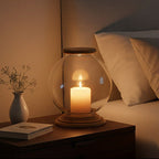 Hurricane Large Glass Candle Holder | Hampstead