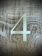 Distressed Gold 5" or 12" Classic Metal Letters, A-Z, 0-9