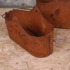 Rohira Basket Style Rusty Planters Set of 2