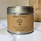 Silver Tin Candles