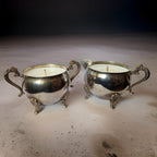 Vintage Sugar & Creamer Bowl Candles