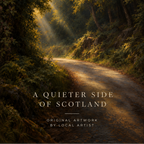 The Road North - Scottish Landscape Framed Canvas