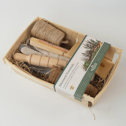 Gardening Gift Set – Allotment Essentials Wooden Seed Tray Hamper