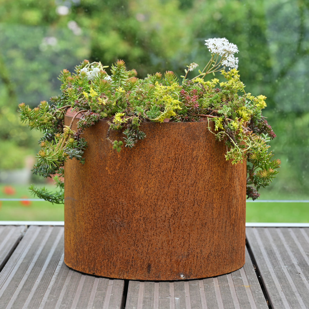 Rusty Plant Pots - Garden Planters